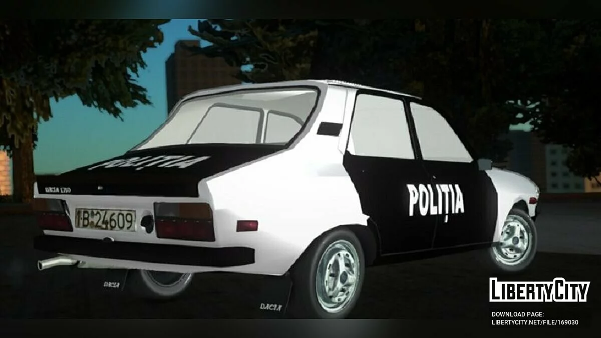 Dacia 1310 - Стара поліція / GTA San Andreas