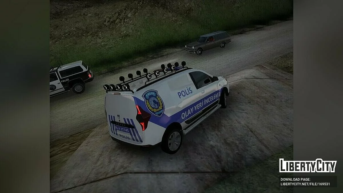 Dacia Lodgy Місце злочину / GTA San Andreas