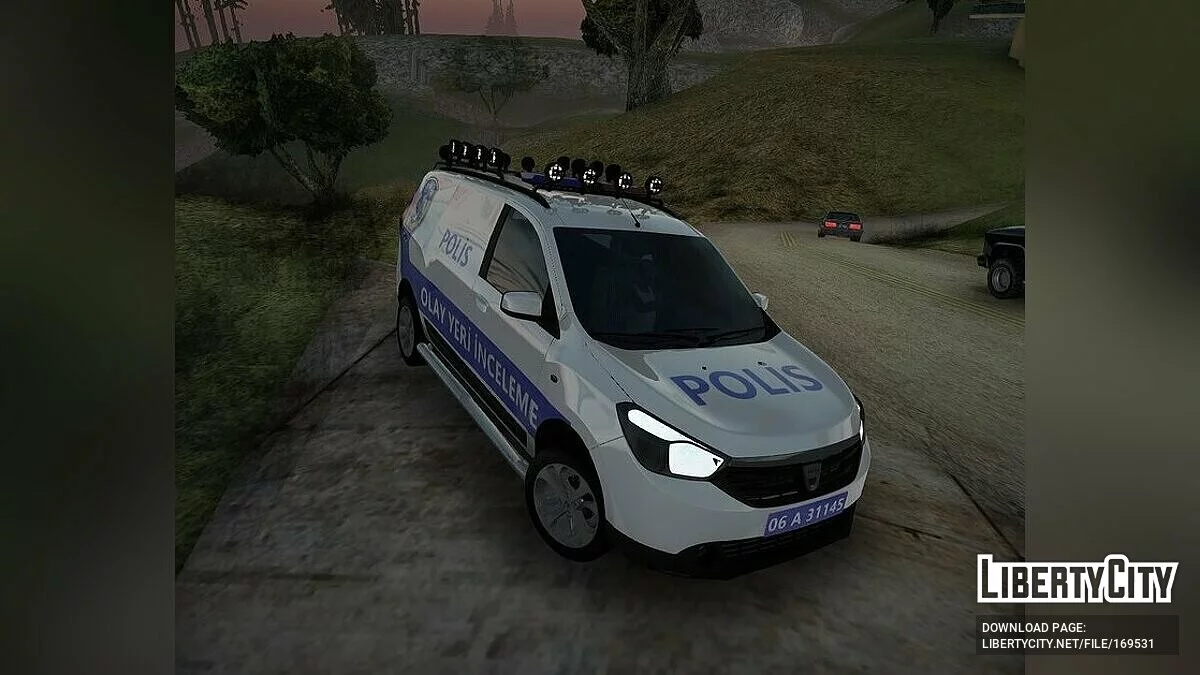 Dacia Lodgy Місце злочину / GTA San Andreas