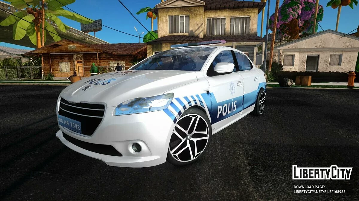 Peugeot 301 - Police / GTA San Andreas