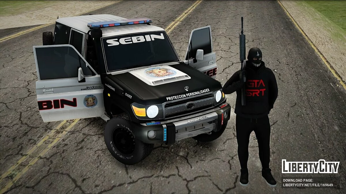 Toyota Land Cruiser Sibin Proteções Pessoais / GTA San Andreas