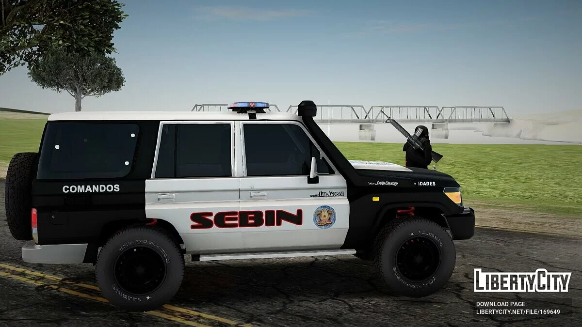 Toyota Land Cruiser Sibin Proteções Pessoais / GTA San Andreas