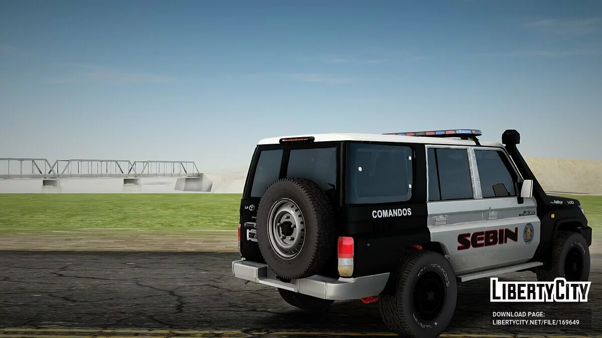 Toyota Land Cruiser Sibin Proteções Pessoais / GTA San Andreas