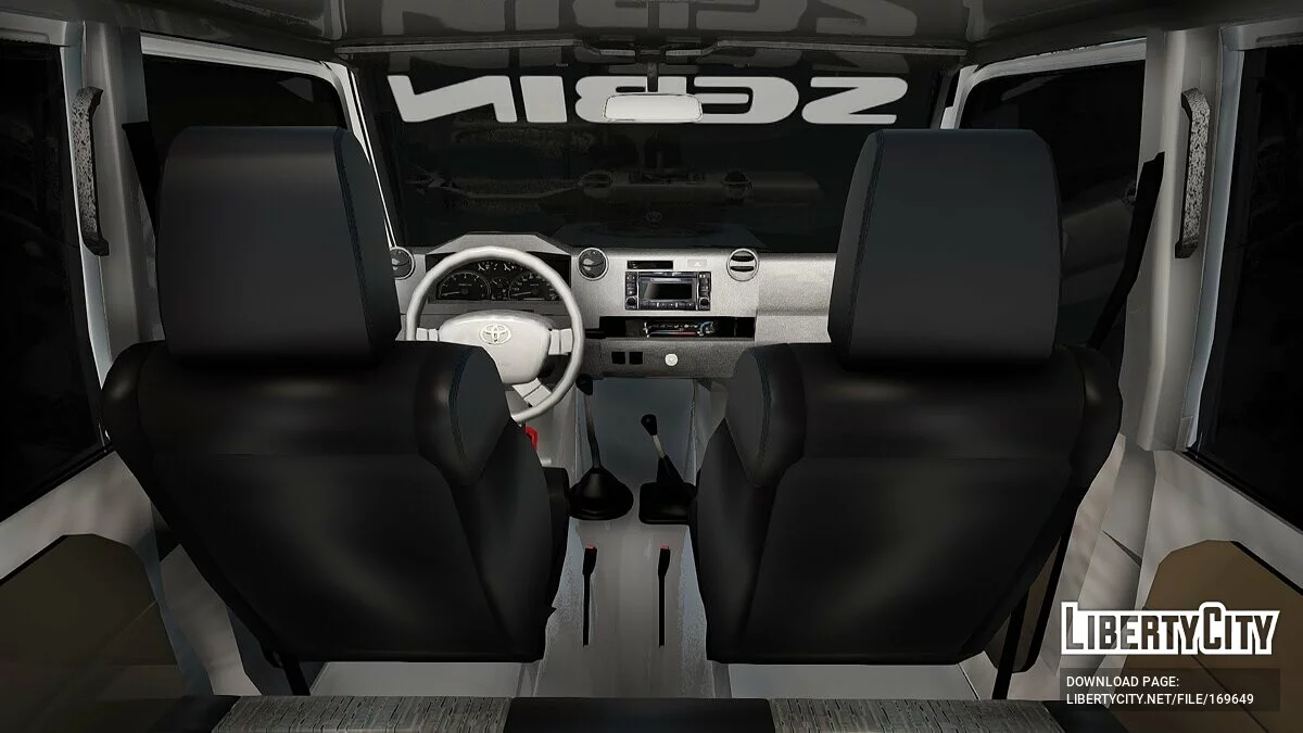 Toyota Land Cruiser Sibin Proteções Pessoais / GTA San Andreas