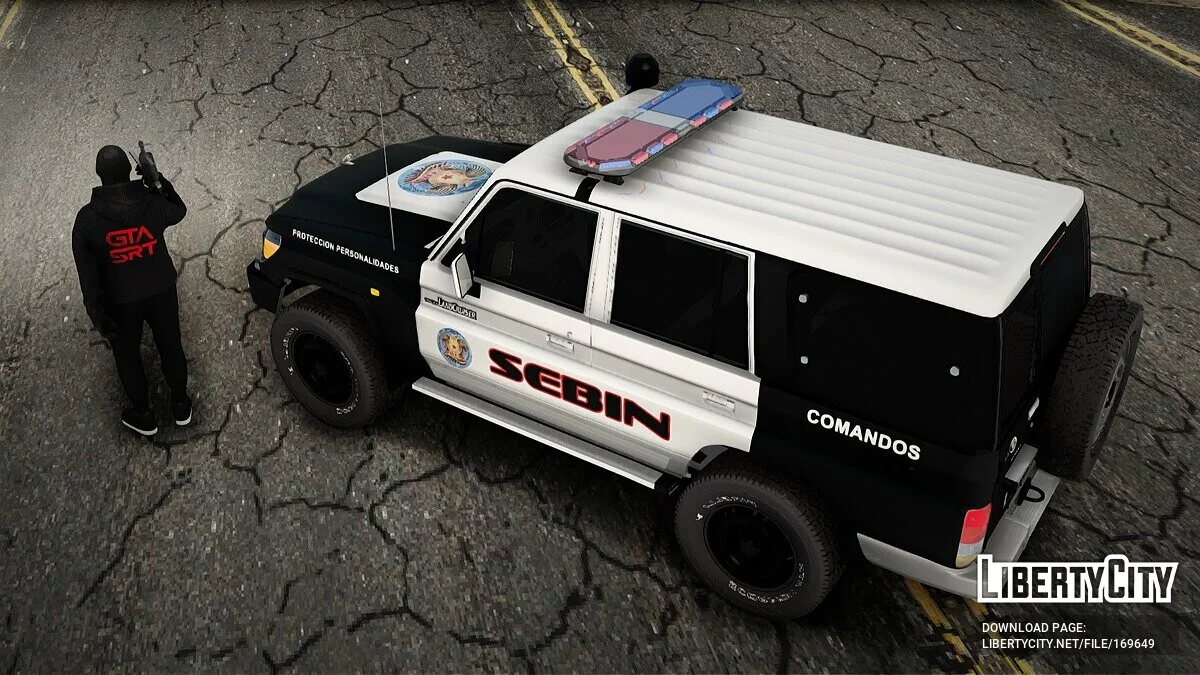 Toyota Land Cruiser Sibin Proteções Pessoais / GTA San Andreas