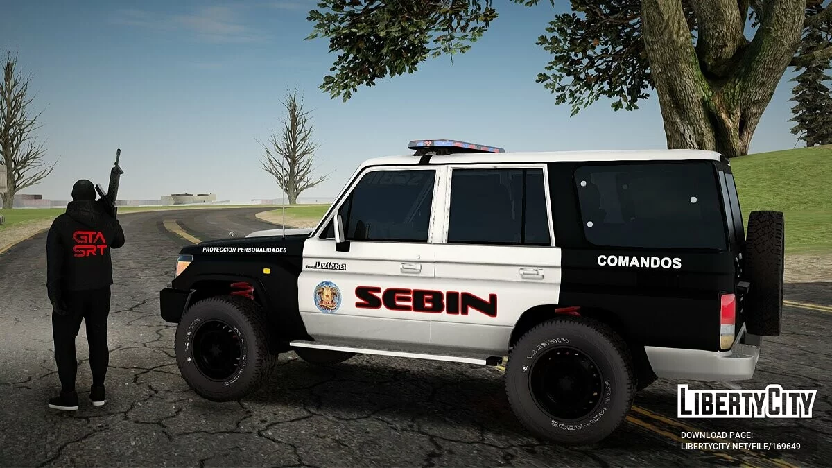 Toyota Land Cruiser Sibin Proteções Pessoais / GTA San Andreas