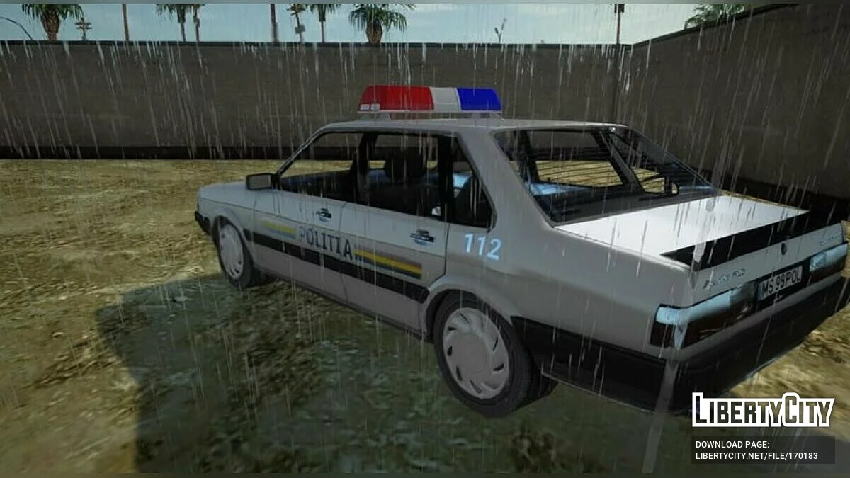 Audi 80 - Police / GTA San Andreas