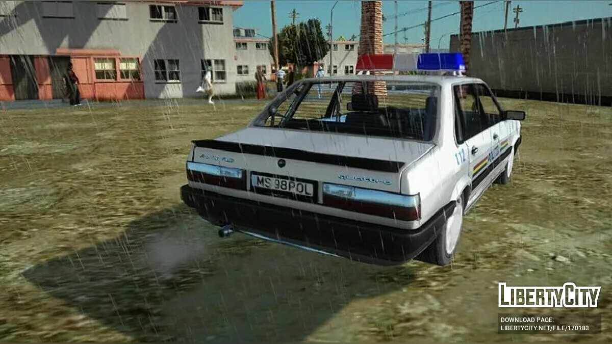 Audi 80 - Police / GTA San Andreas