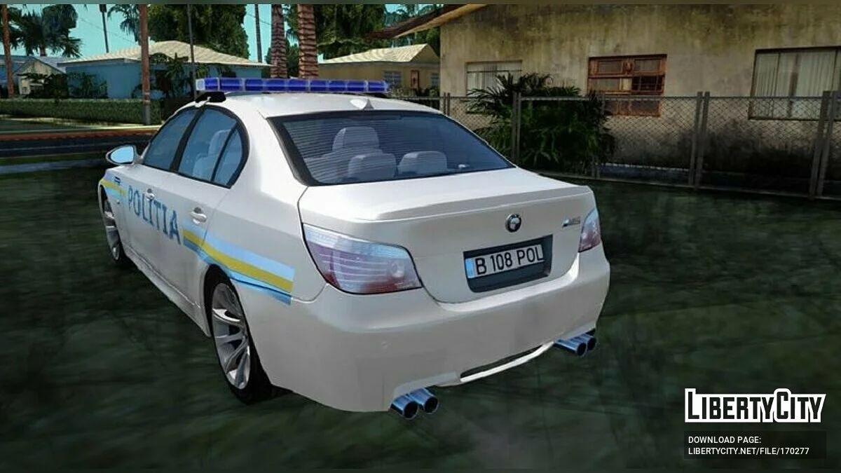 BMW M5 E60 - Police / GTA San Andreas