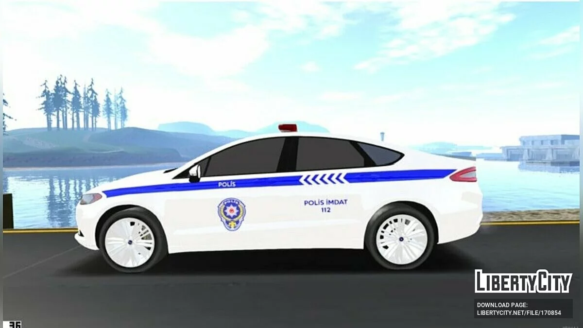 Ford Fusion Titanium - Turkish Police / GTA San Andreas