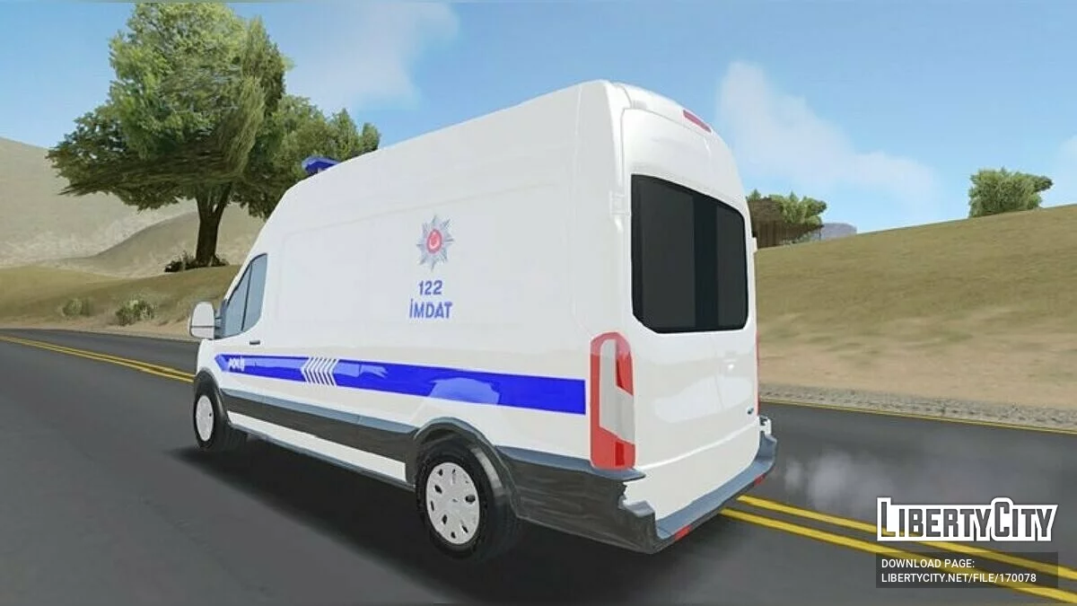Ford Transit - Police turque / GTA San Andreas