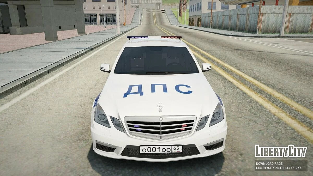 Mercedes-Benz E63 AMG Polizei / GTA San Andreas