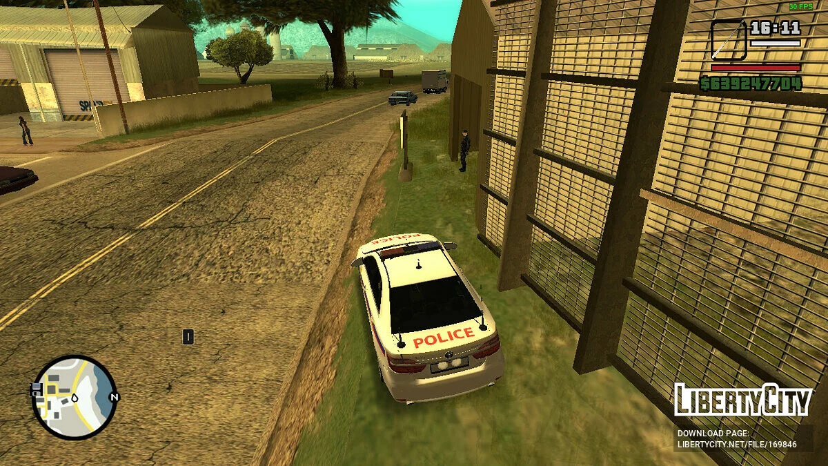 Toyota Camry - Police Militaire USMC / GTA San Andreas