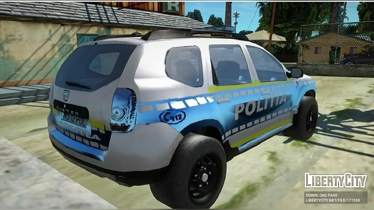 Dacia Duster 2020 Design - Поліція / GTA San Andreas