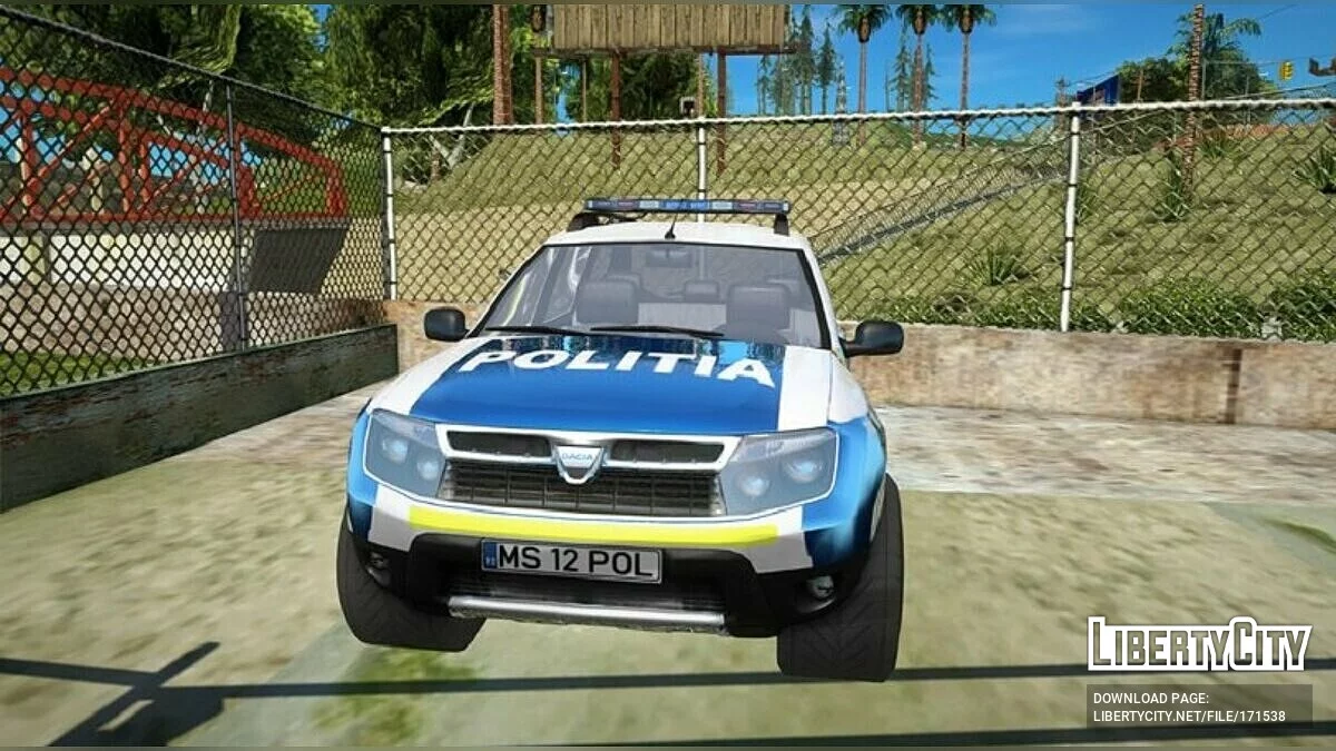 Dacia Duster 2020 Design - Поліція / GTA San Andreas