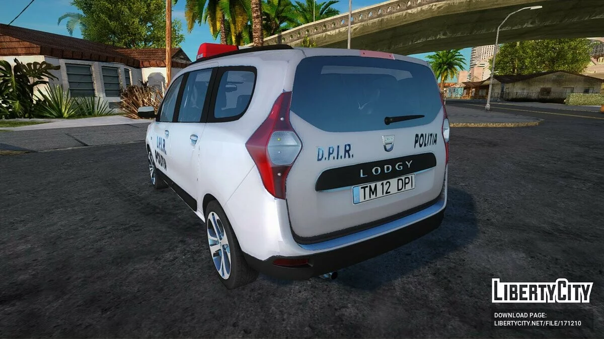 Dacia Lodgy D.P.I.R - Policía / GTA San Andreas