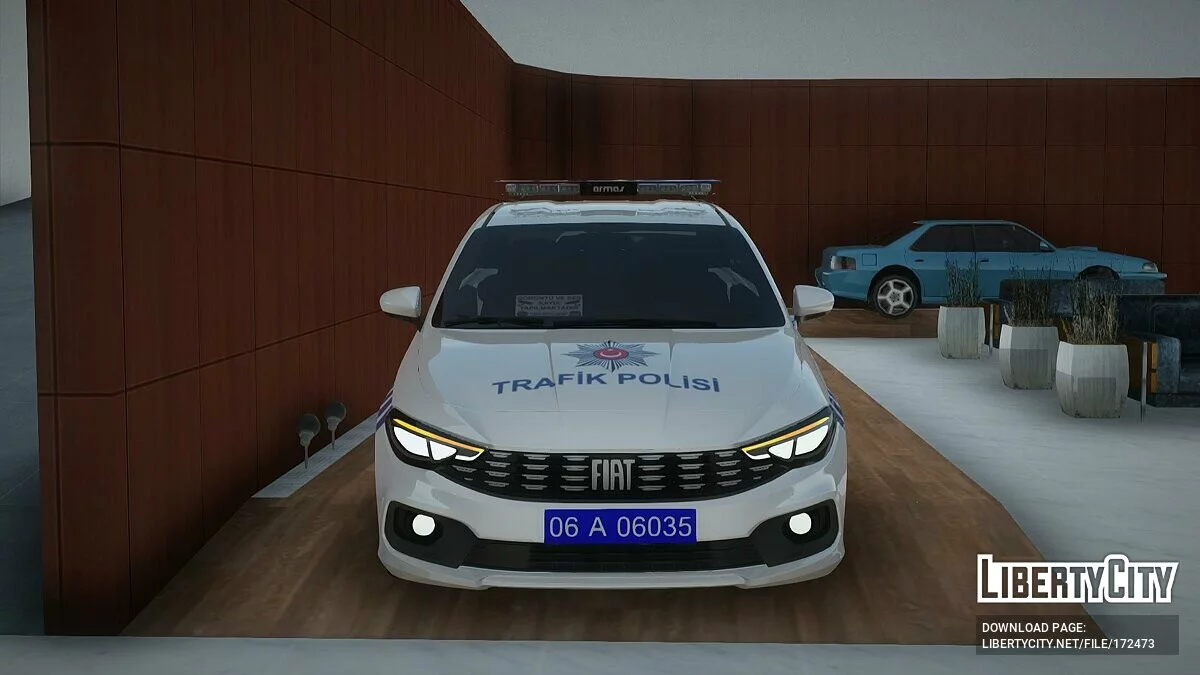 Fiat Egea - Policía / GTA San Andreas