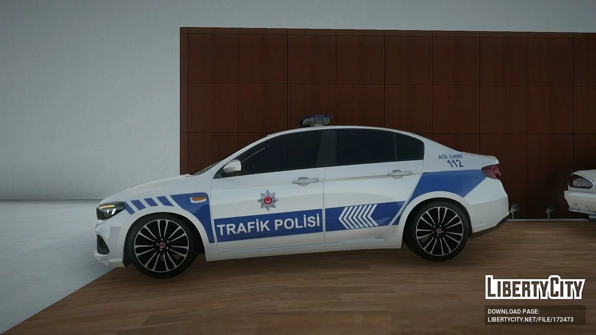 Fiat Egea - Policía / GTA San Andreas