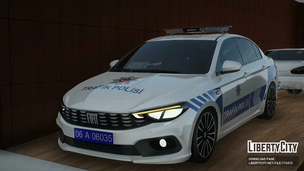 Fiat Egea - Policía / GTA San Andreas