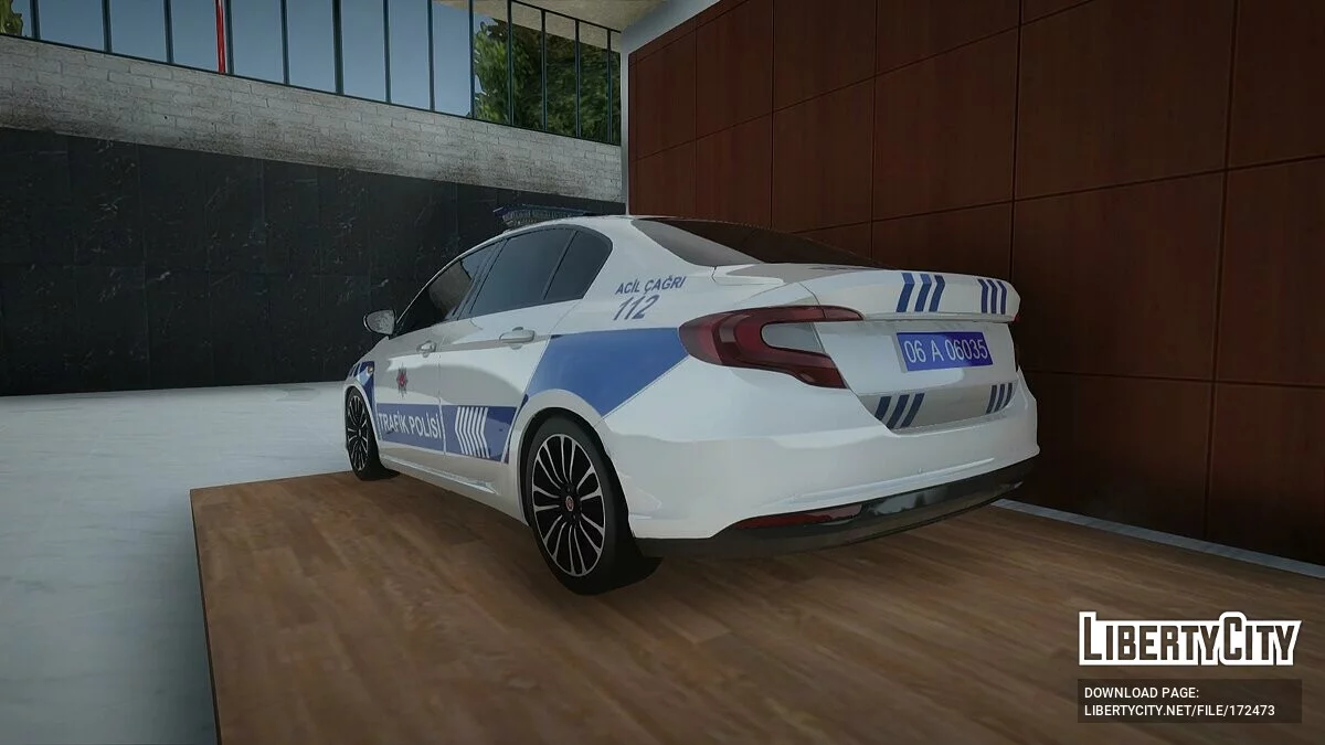 Fiat Egea - Policía / GTA San Andreas