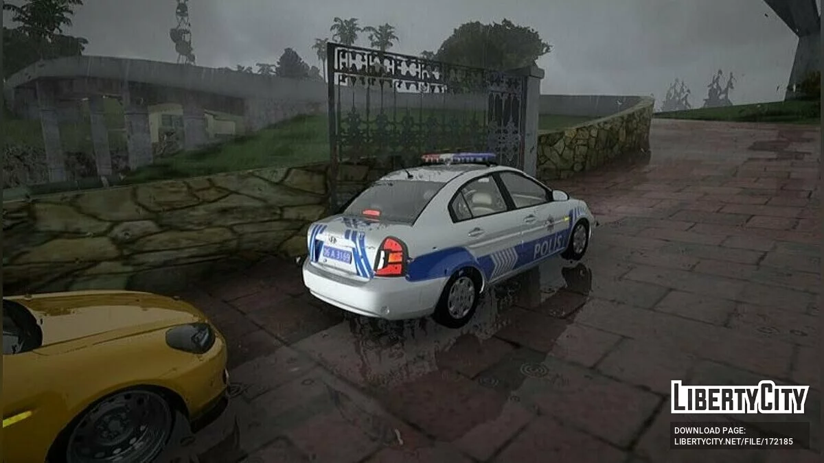 Hyundai Accent Era Police Car / GTA San Andreas