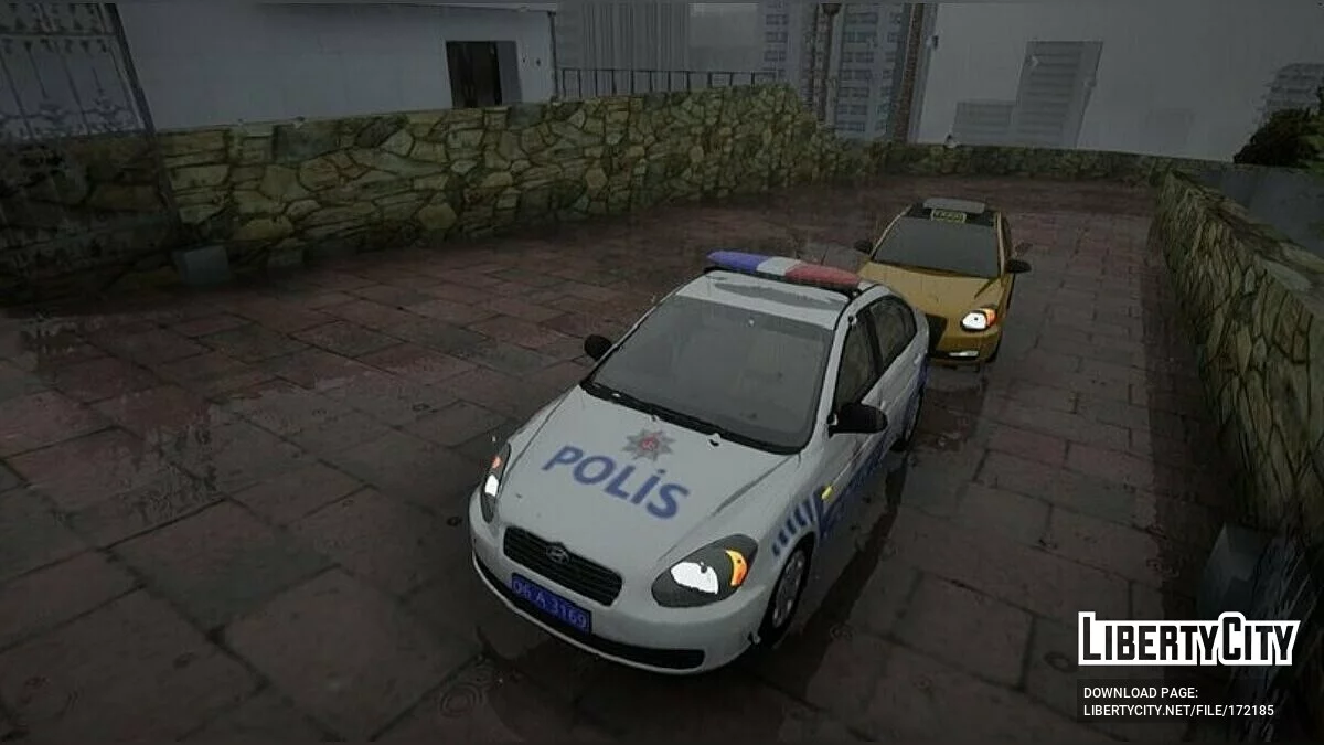 Hyundai Accent Era Police Car / GTA San Andreas