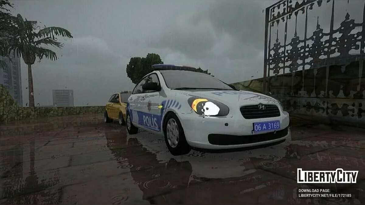 Hyundai Accent Era Police Car / GTA San Andreas