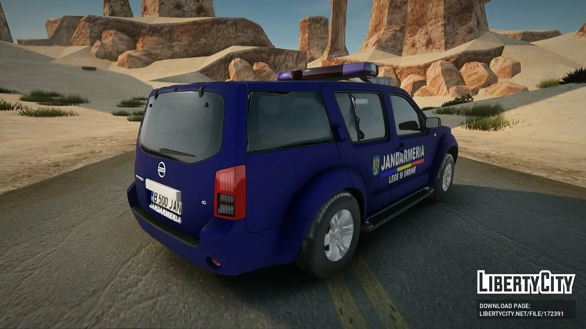 Nissan Pathfinder Jandarmeria / GTA San Andreas