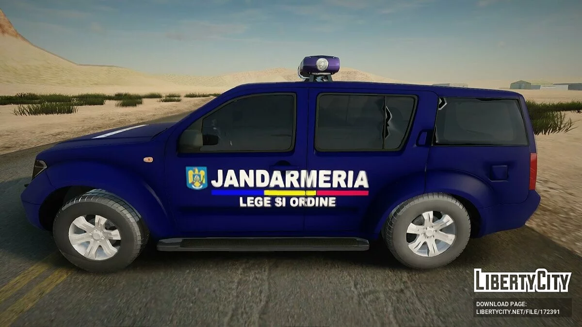 Nissan Pathfinder Jandarmeria / GTA San Andreas