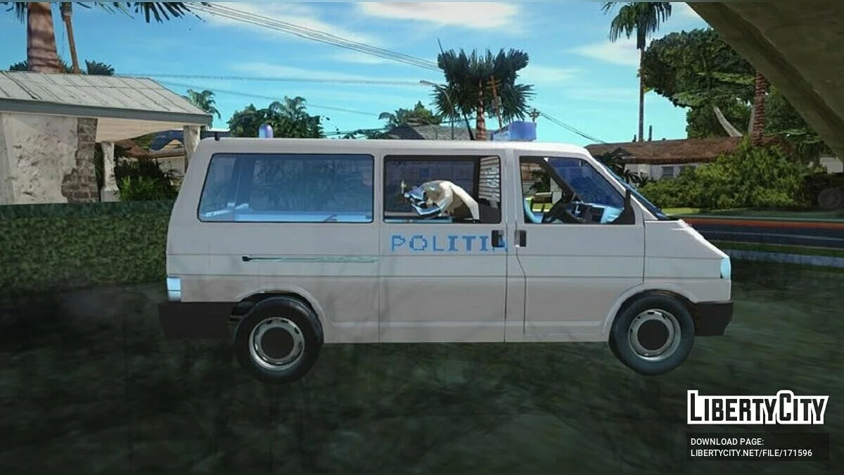 Volkswagen Transporter T4 - Polizei / GTA San Andreas