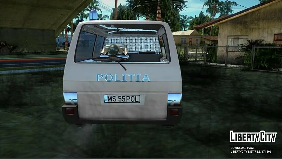 Volkswagen Transporter T4 - Polizei / GTA San Andreas