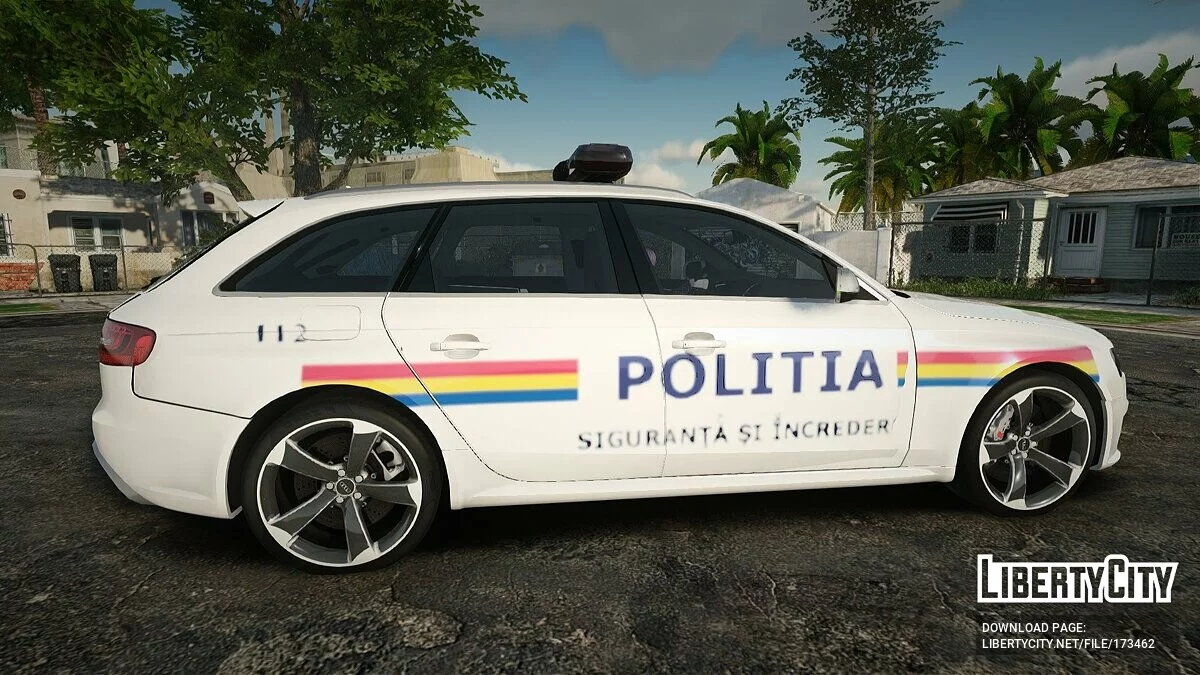 Audi RS4 - Police / GTA San Andreas