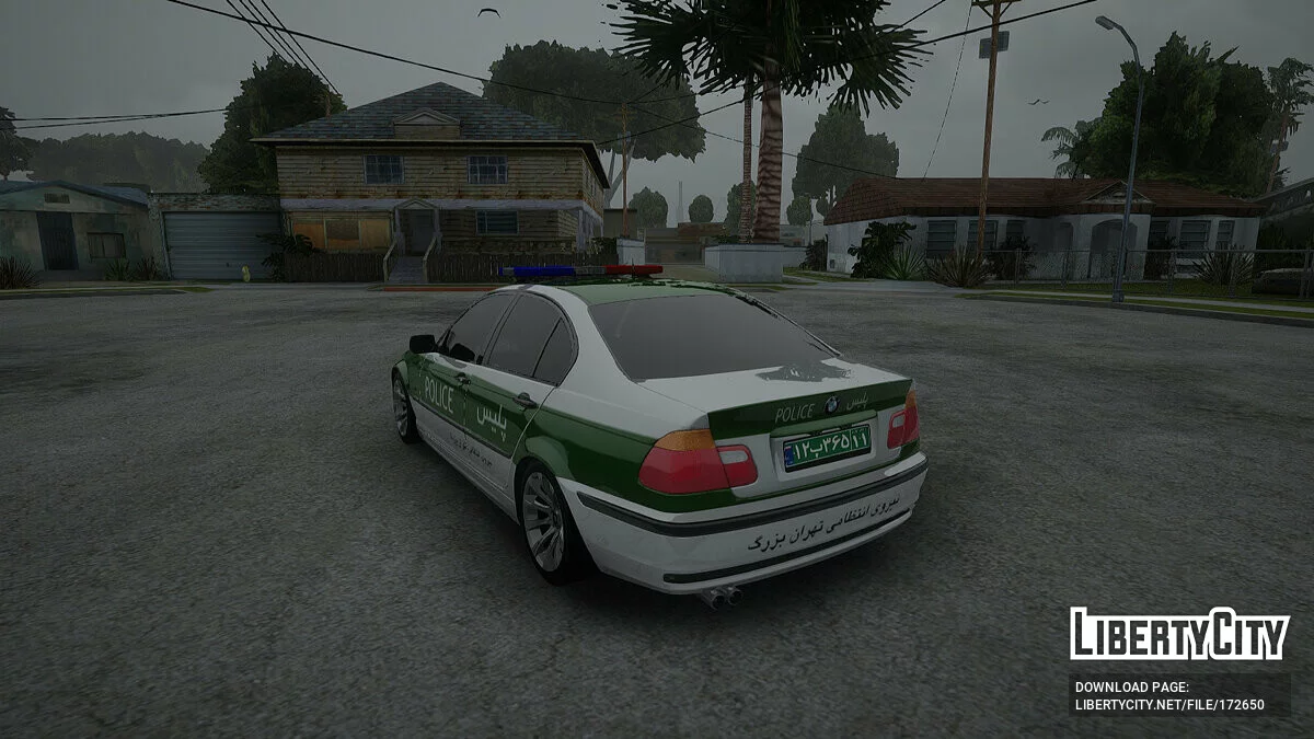 BMW Policía Iraní / GTA San Andreas