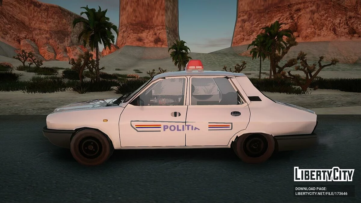 Dacia 1310 Berlina CN4 - Поліція / GTA San Andreas