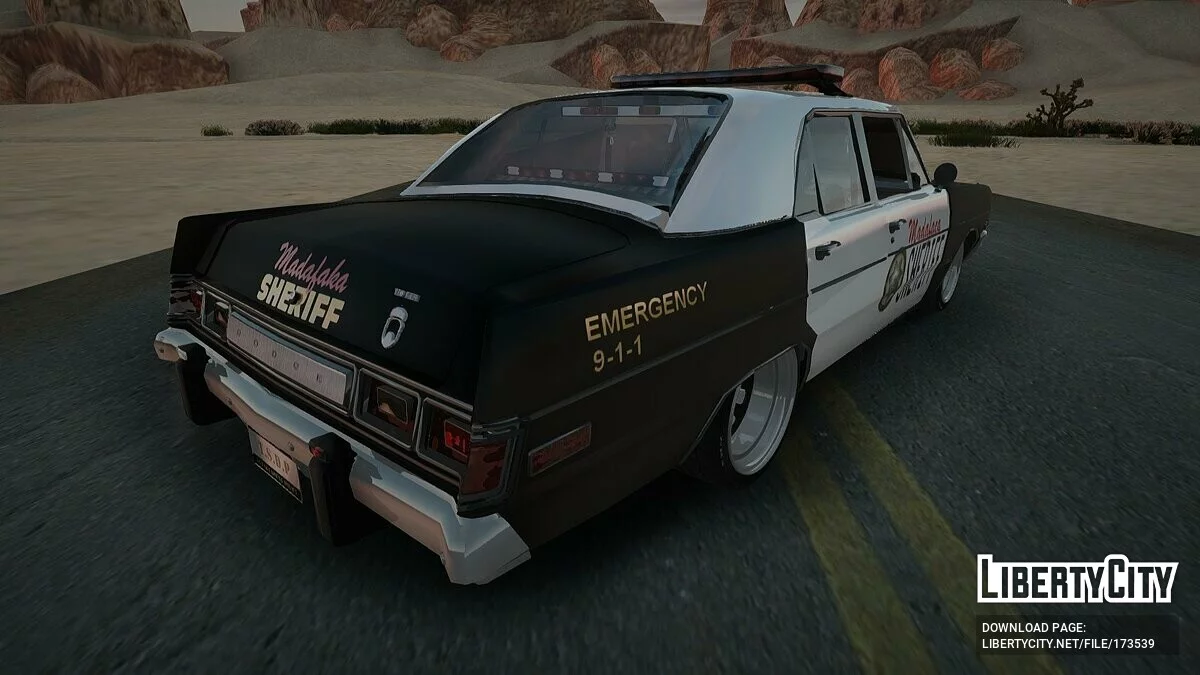 Dodge Dart 75 - Polícia / GTA San Andreas