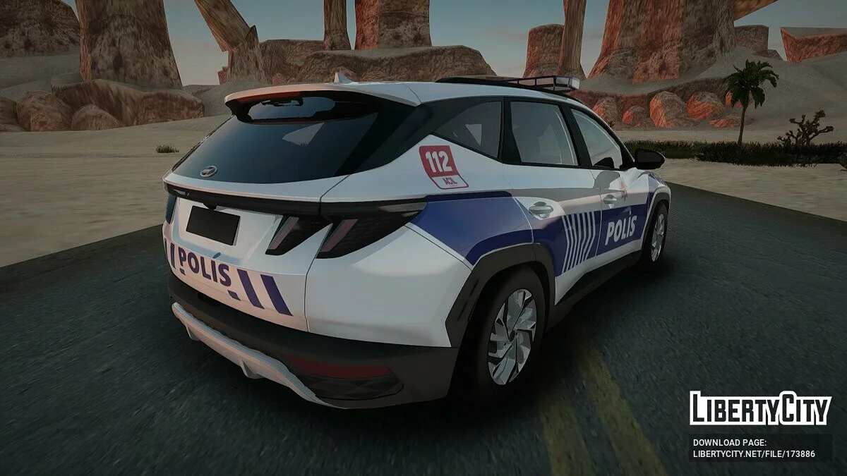 Hyundai Tucson - Полиция / GTA San Andreas