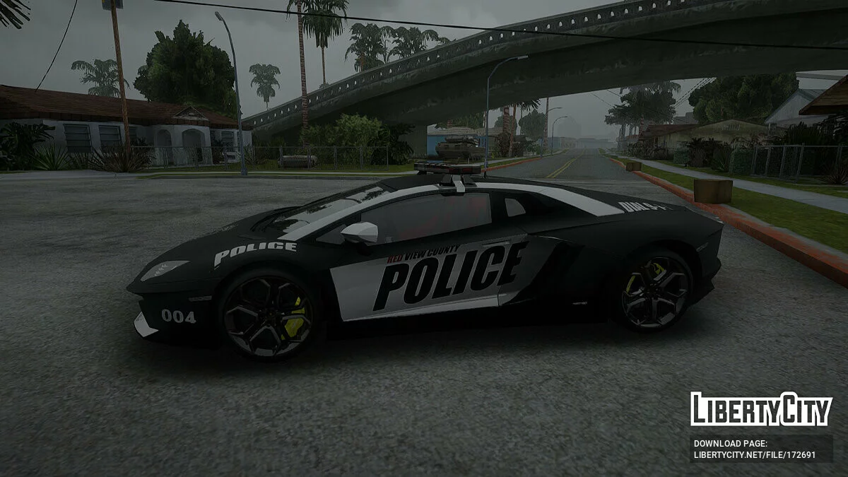 Lamborghini Reventon Police / GTA San Andreas