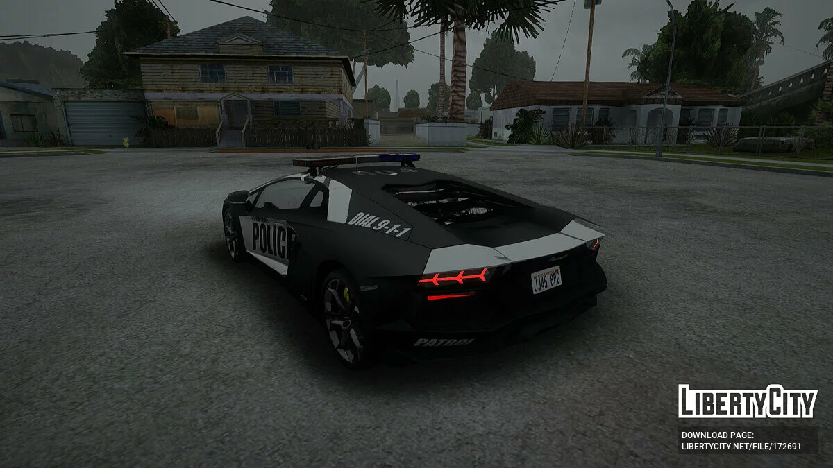 Lamborghini Reventon Police / GTA San Andreas