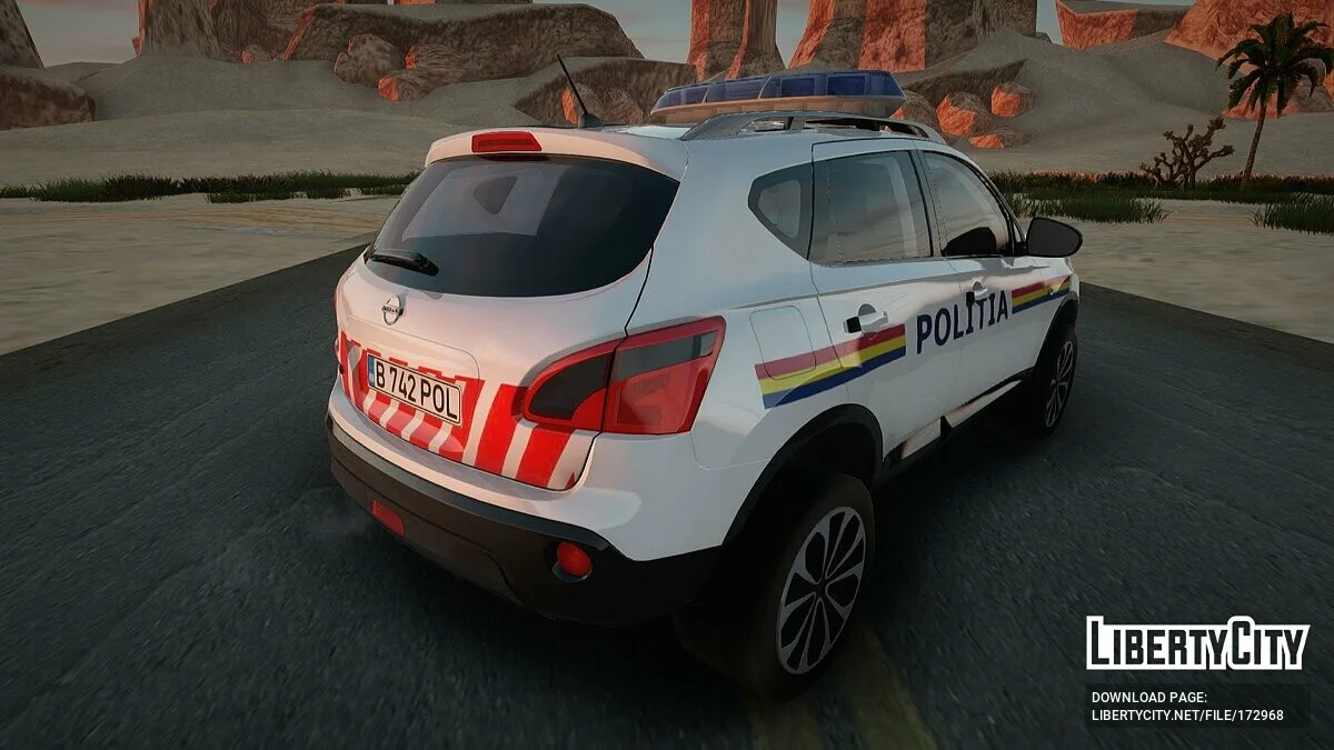Nissan Qashqai - Polizei / GTA San Andreas