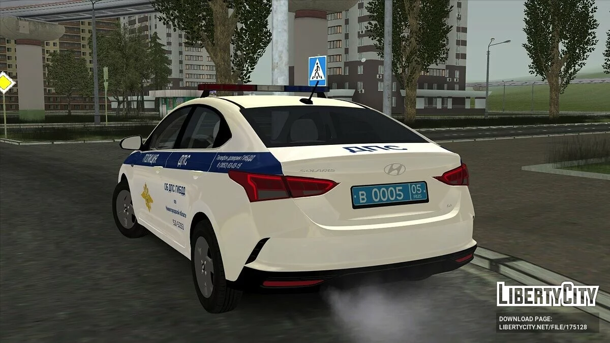 Hyundai Solaris 2022 DPS / GTA San Andreas