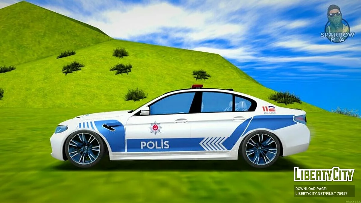 BMW M5 F90 '20 - Police / GTA San Andreas