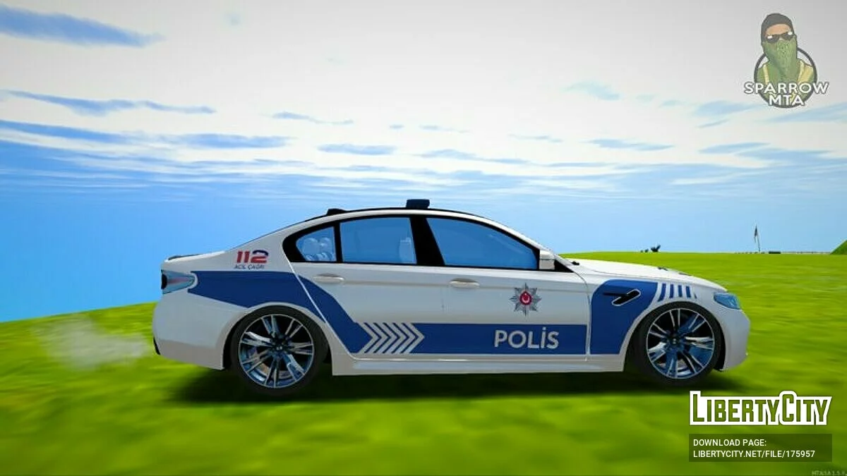 BMW M5 F90 '20 - Police / GTA San Andreas