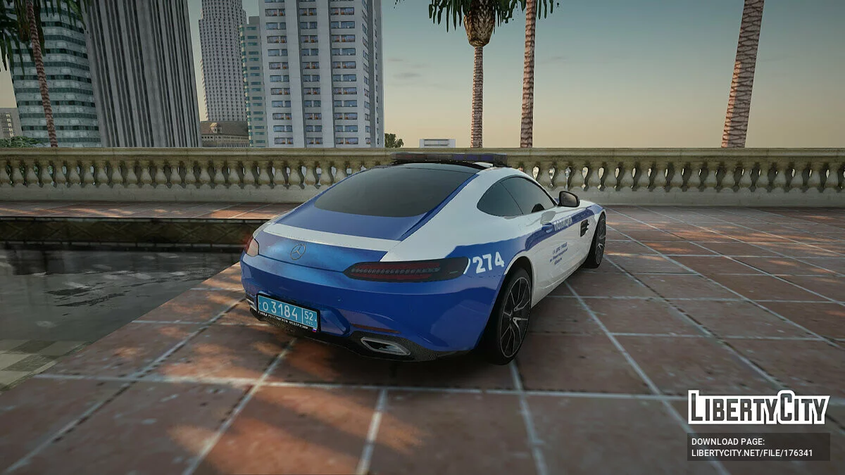 Mercedes-Benz AMG GT 2015 / GTA San Andreas
