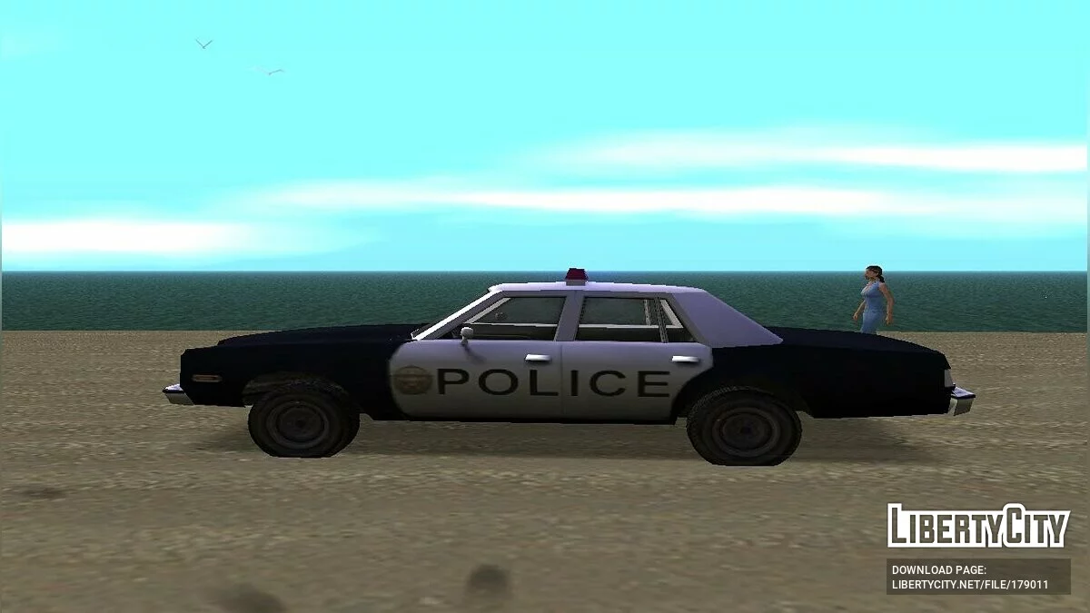 Police car from Driver 3 Miami / GTA San Andreas