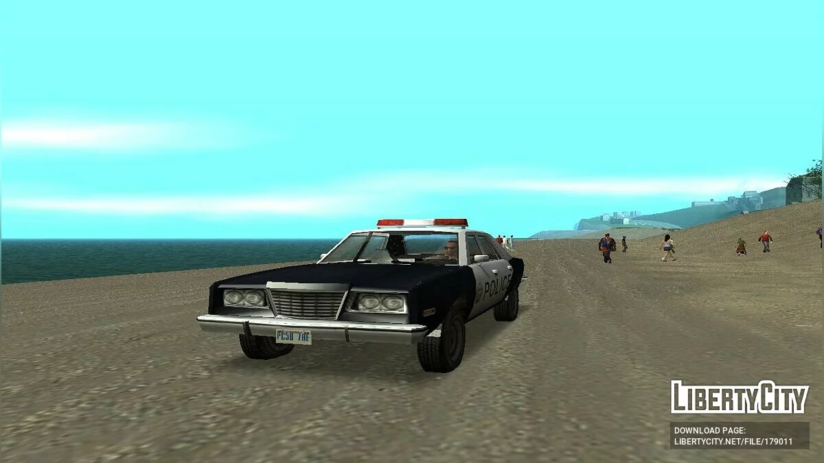 Police car from Driver 3 Miami / GTA San Andreas