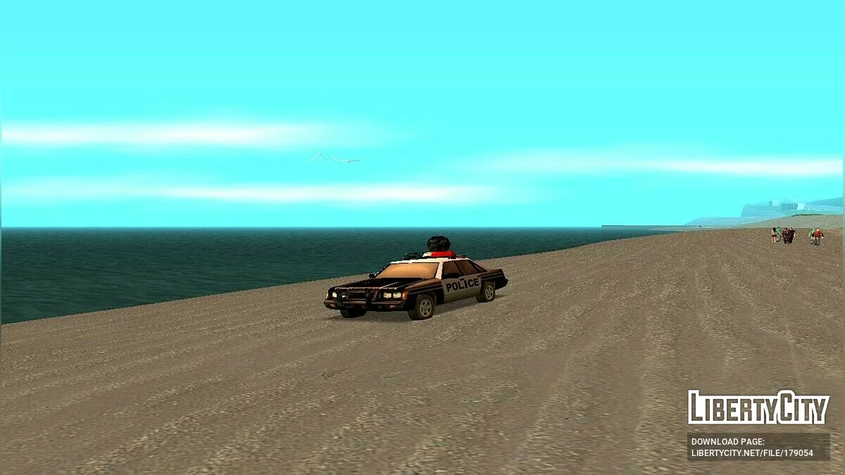 Поліцейська машина з Manhunt 2 / GTA San Andreas