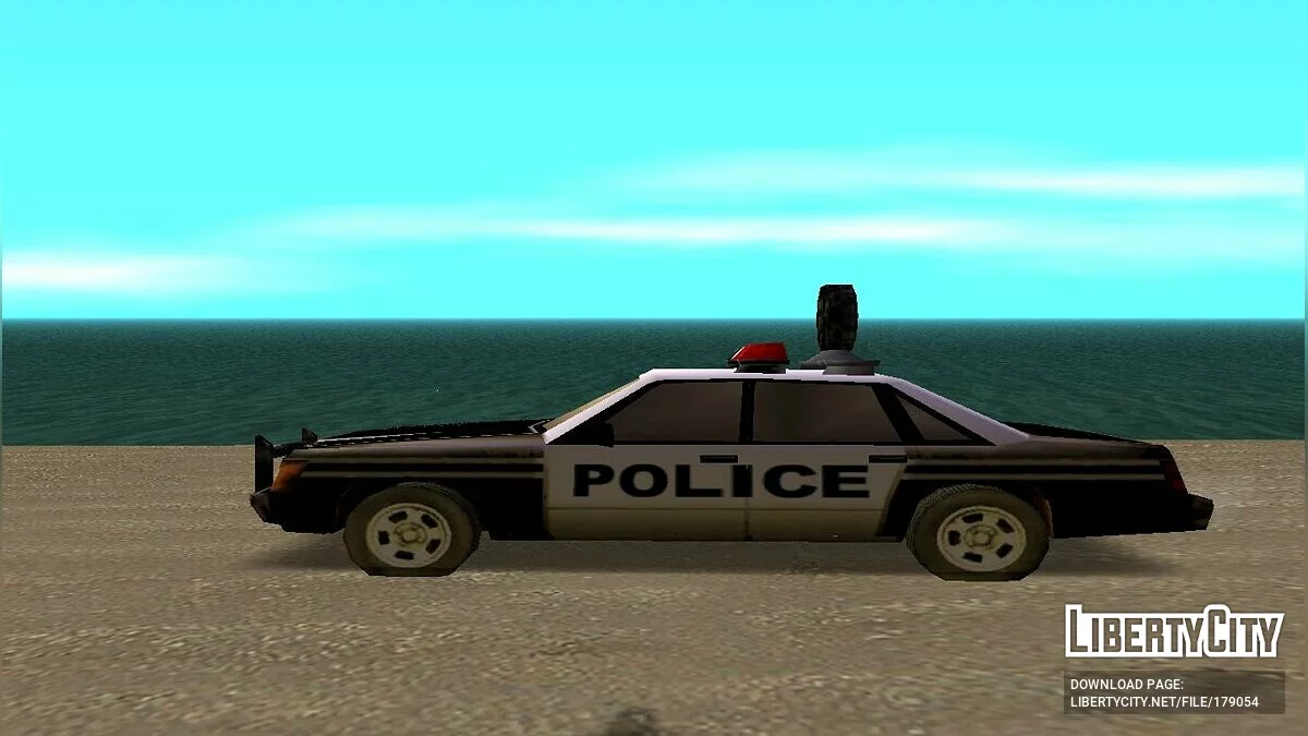 Поліцейська машина з Manhunt 2 / GTA San Andreas