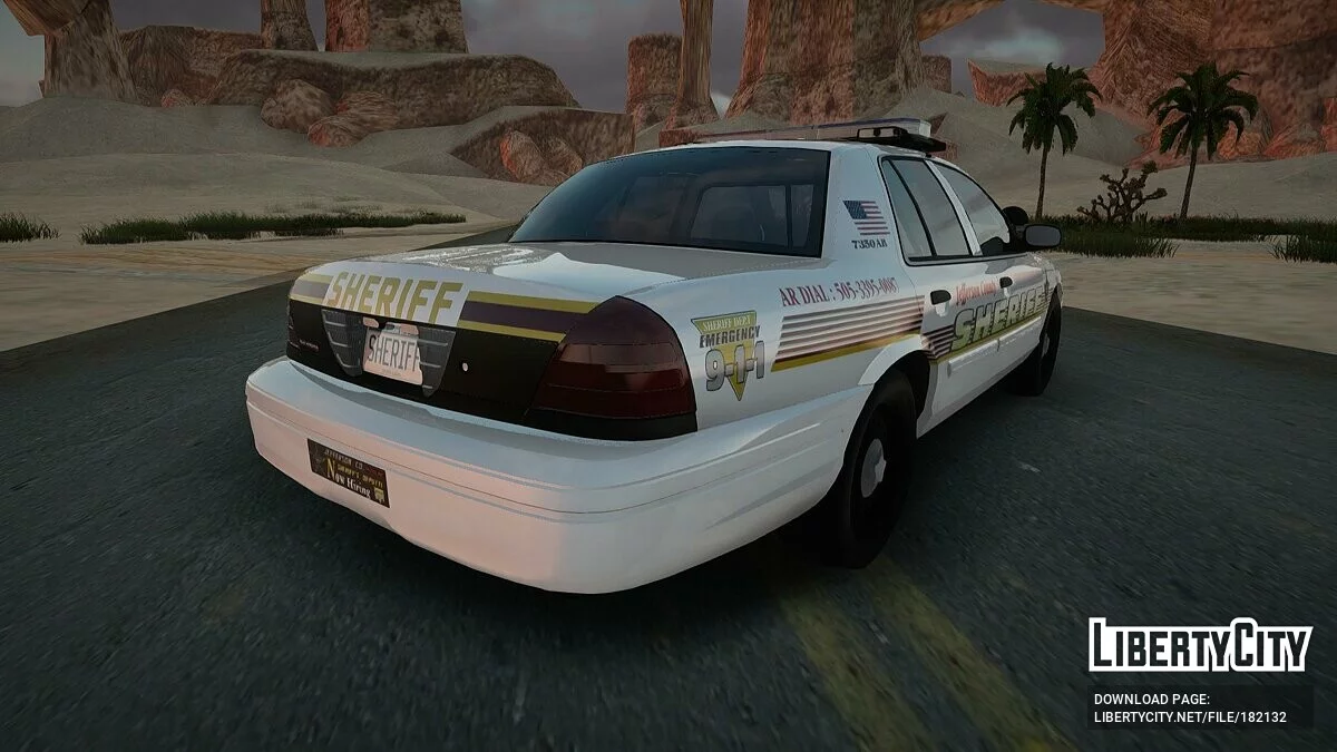 2011 CVPI Jefferson County Sheriff Dept. Patrol / GTA San Andreas