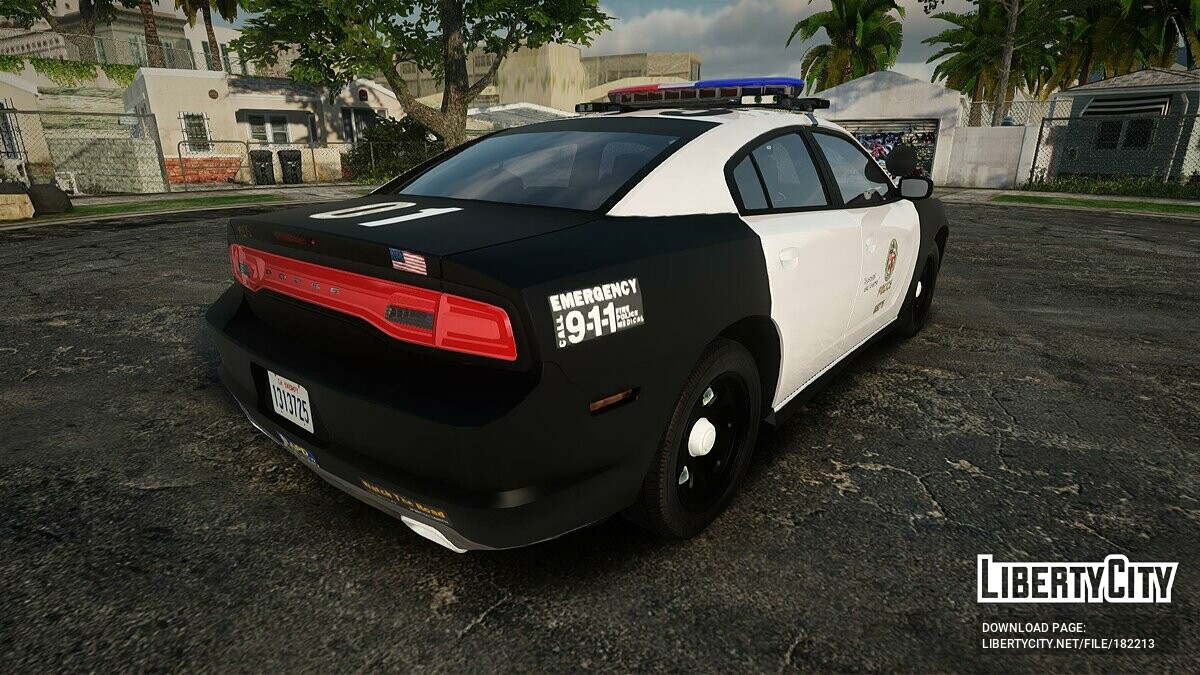 Download 2012 Chevrolet Charger LAPD for GTA San Andreas