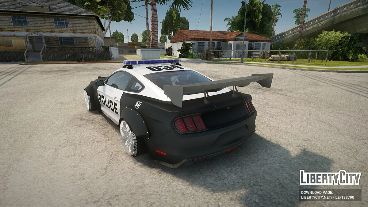 Ford Mustang GT 2015 Carro de Polícia / GTA San Andreas
